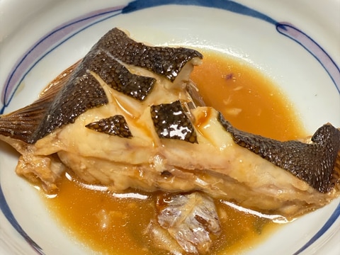 黒ガレイの超薄味煮